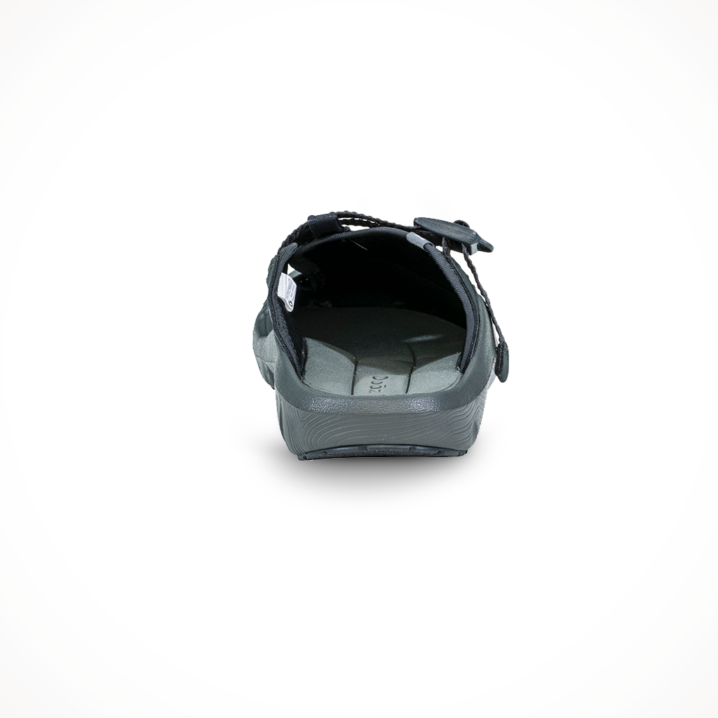 Product image: Oboz Mens Whakata Ease Black Sea, shown from the back.