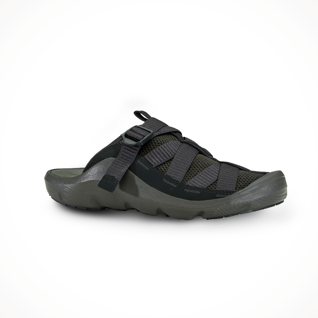 Product image: Oboz Mens Whakata Ease Black Sea, shown from a three-quarter angled view.