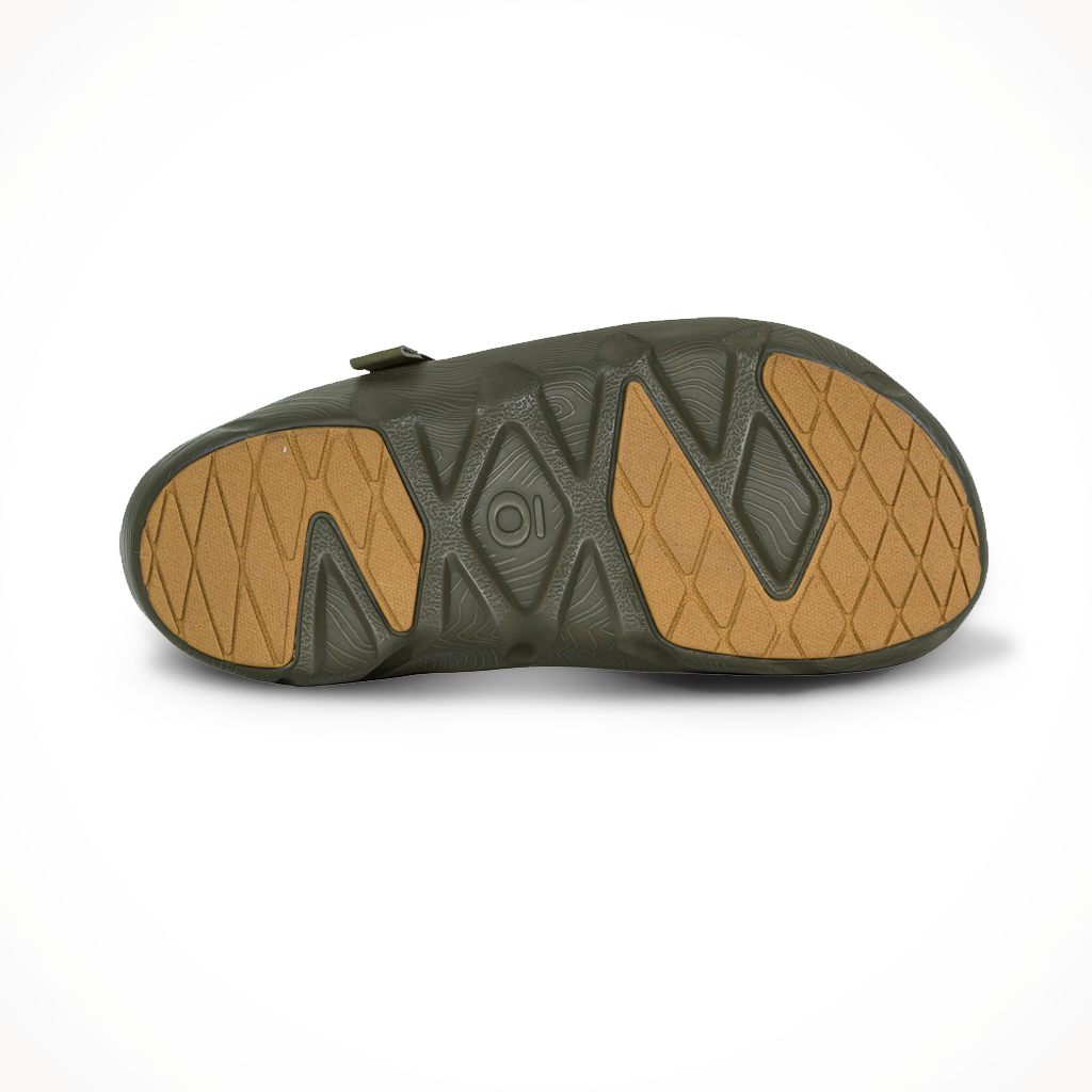 Product image: Oboz Mens Whakata Ease Conifer, showing the outsole tread pattern.