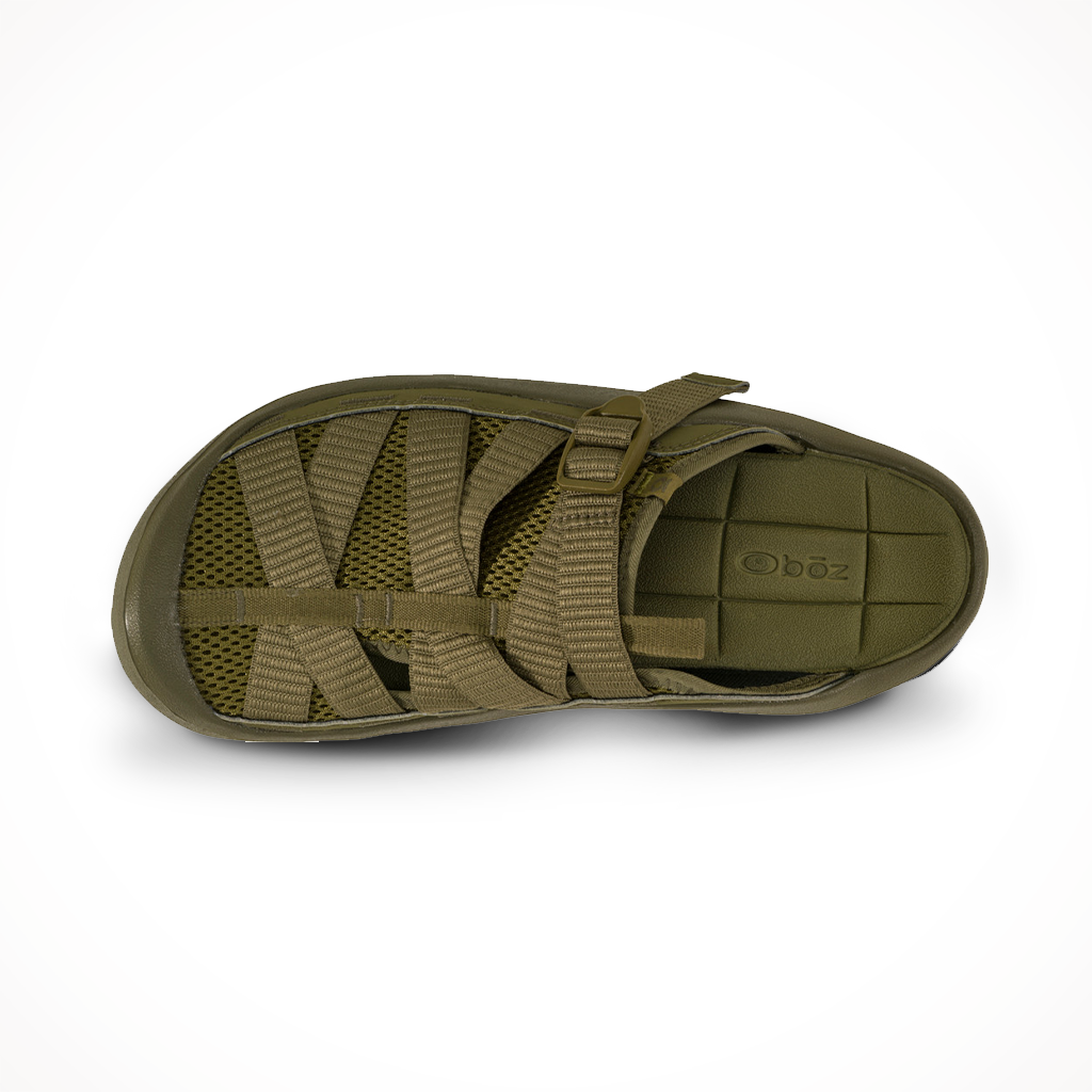 Product image: Oboz Mens Whakata Ease Conifer, shown from above.