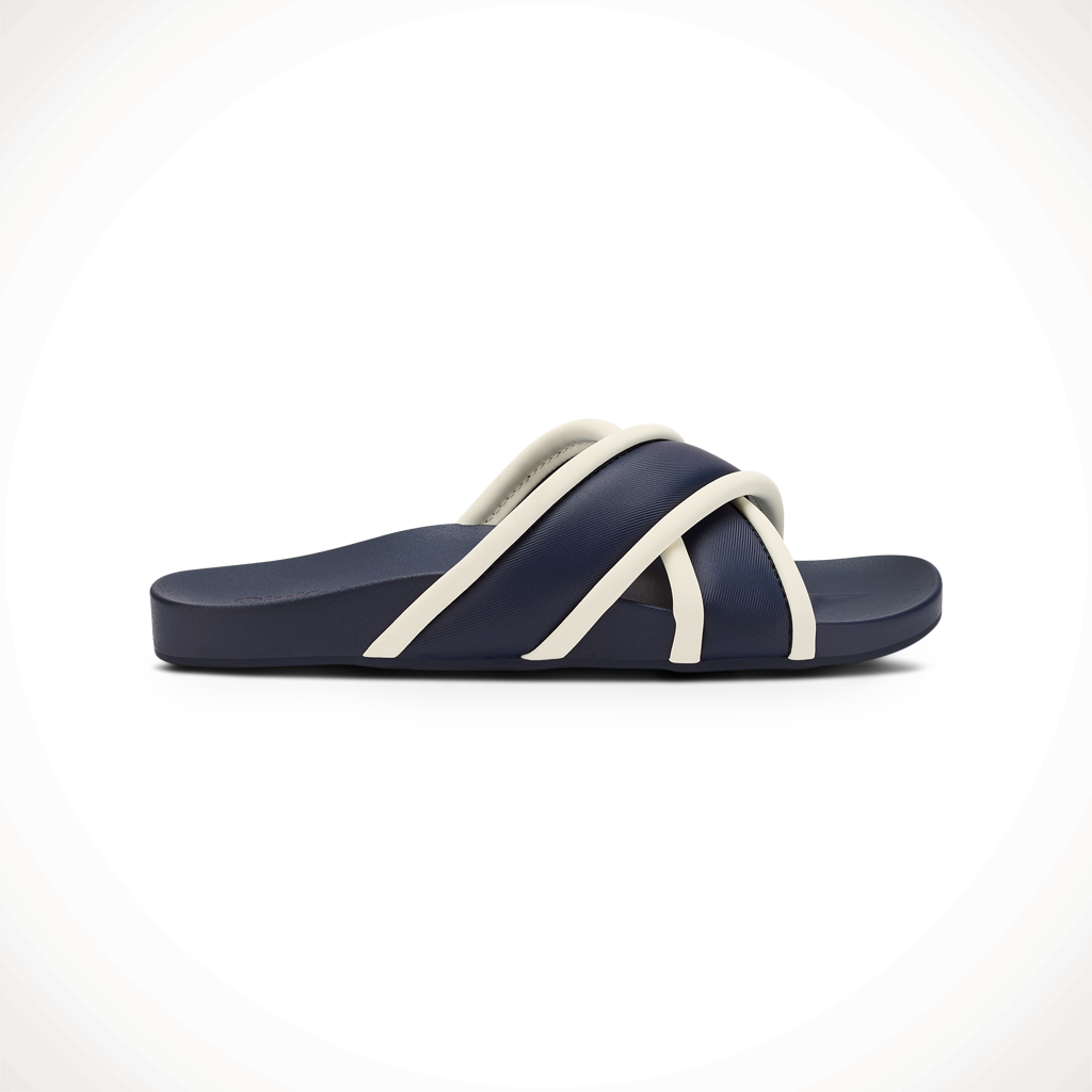 Product image: Olukai Ani Mood Indigo White Sand Womens 2025, shown in primary marketing view.