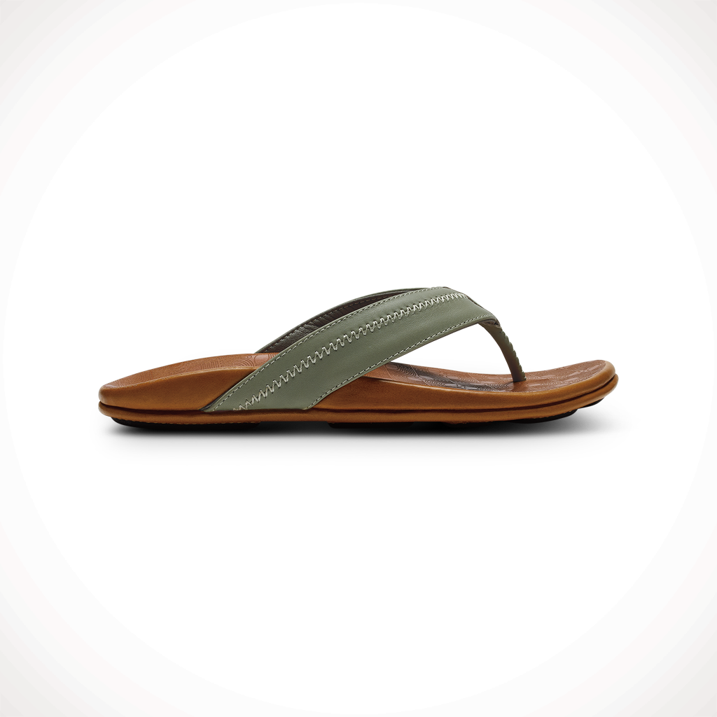 Product image: Olukai Hiapo Odyssey Grey Sahara Mens 2025, shown in primary marketing view.