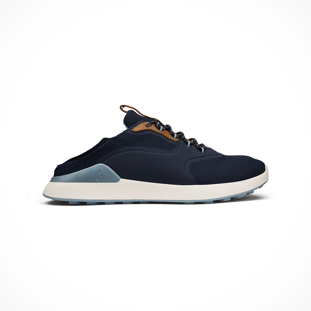 Product image: Olukai Kaanapali Trench Blue Sea I ce Mens 2024 Slide.