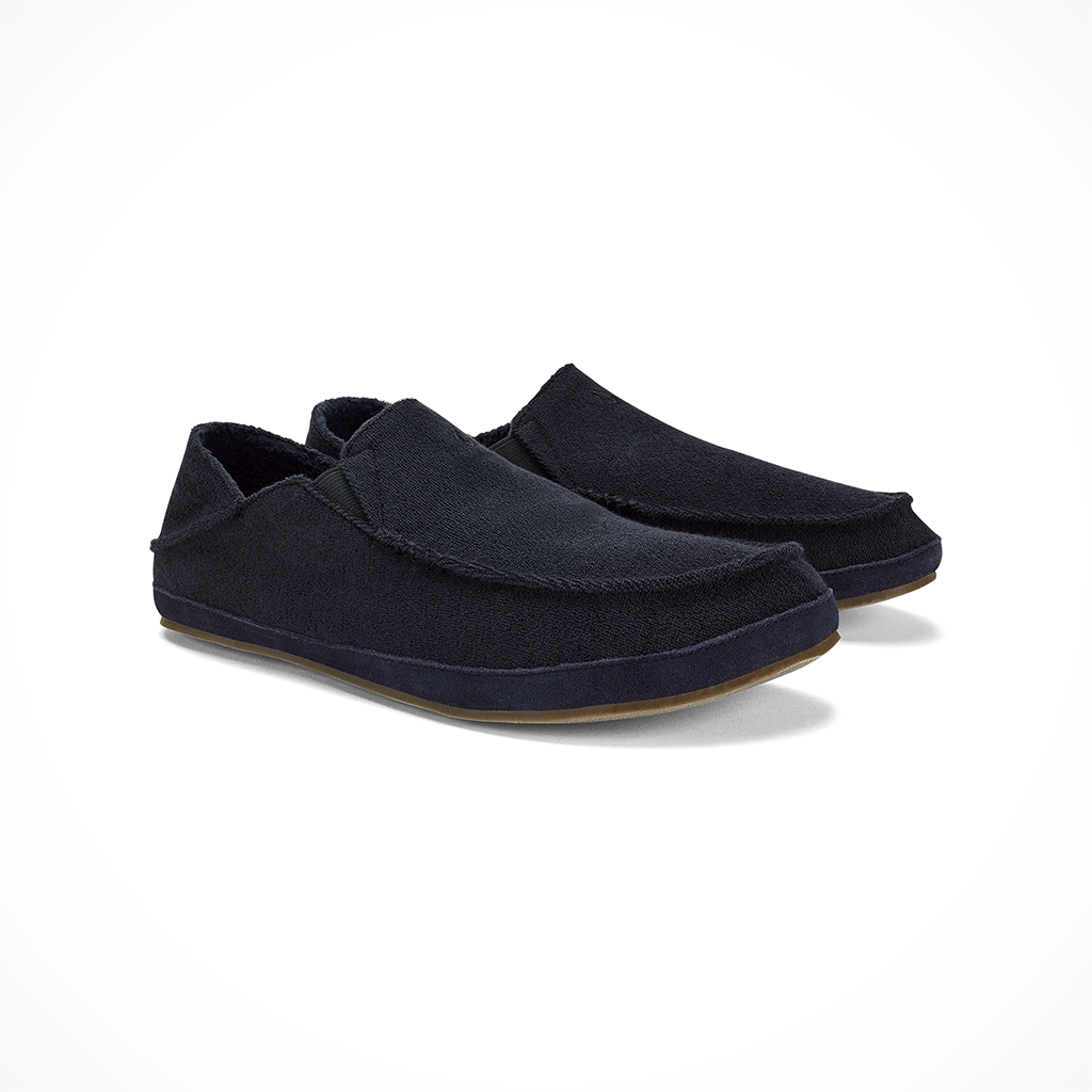 Product image: Olukai Moloa Hulu Lava Rock Lava Rock Mens 2024, shown as a pair.