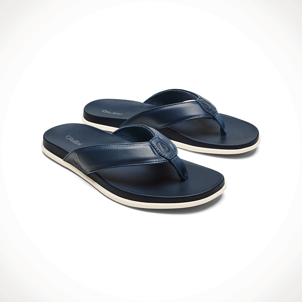 Product image: Olukai Olali Moonlit Ocean Mens 2025, shown as a pair.