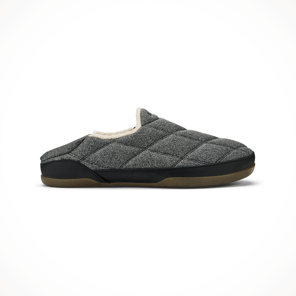 Product image: Olukai Puku i Dark Shadow Lava Mens 2025 Slide.