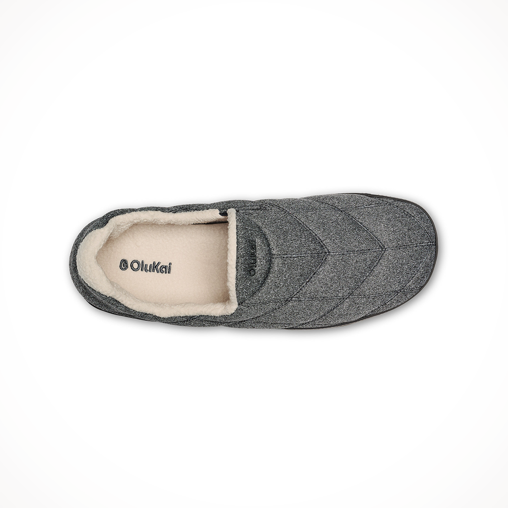 Product image: Olukai Puku i Dark Shadow Lava Mens 2025, shown from above.