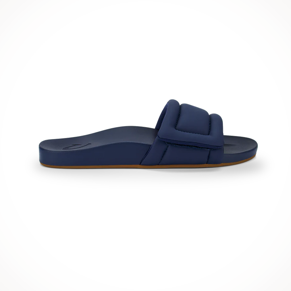 Product image: Olukai Womens Sunbeam Slide Navy, shown in primary marketing view.