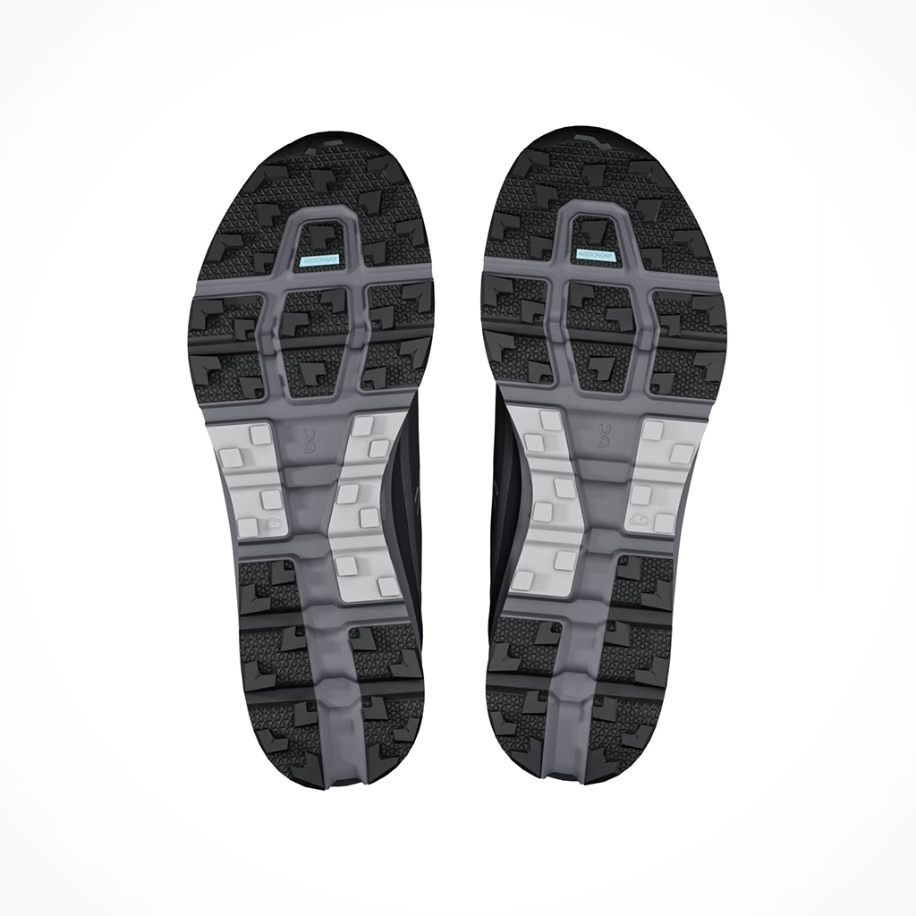 Product image: On Cloudvista 2 waterproof Black eclipse Mens 2024, showing the bottom view.