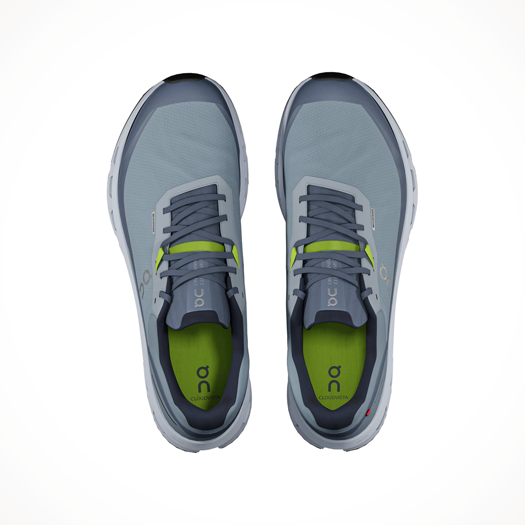 Product image: On Cloudvista 2 wp Mist heather Womens 2024, shown from above.