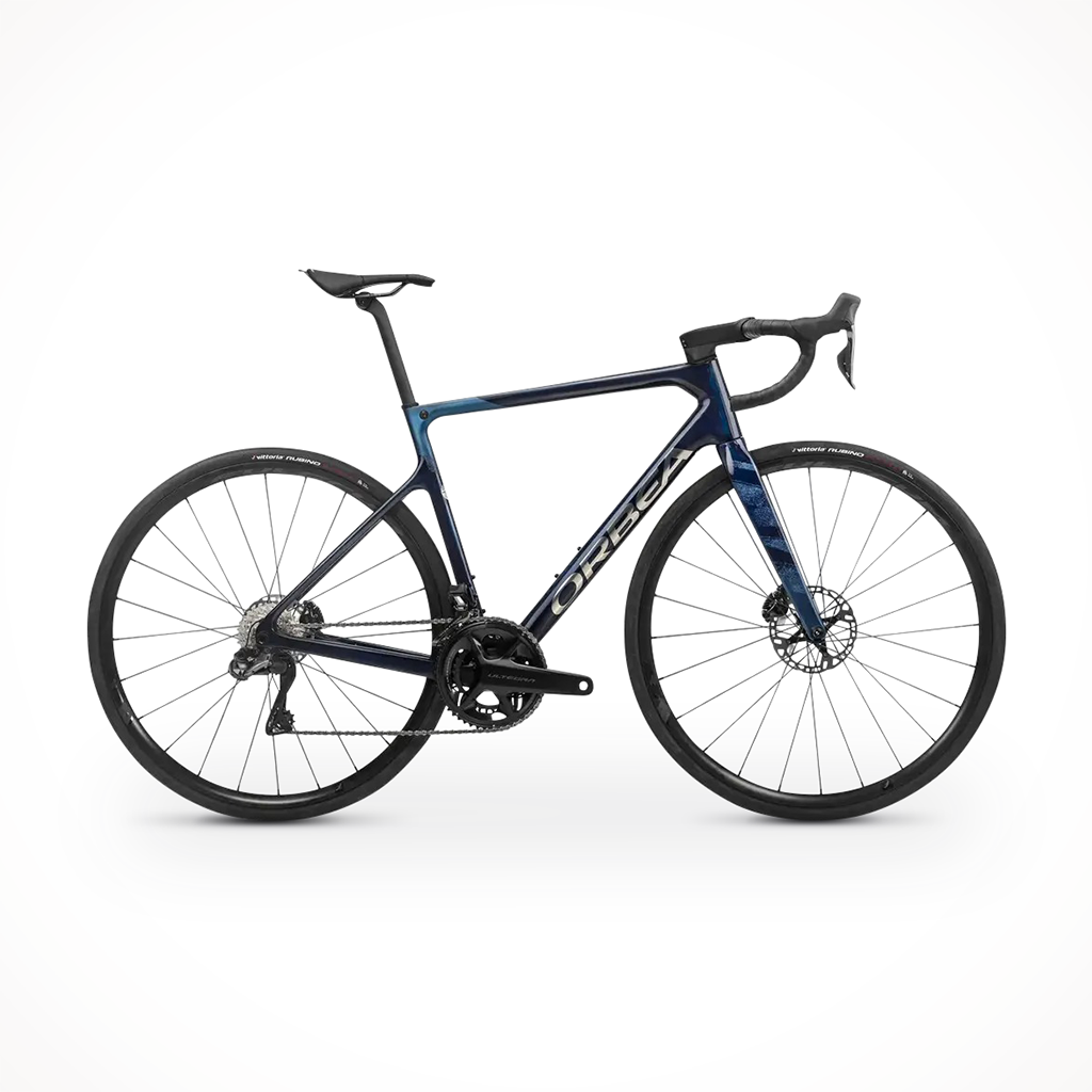 Product image: Orbea Orca M20 Blue Carbon View Titan, shown in primary marketing view.