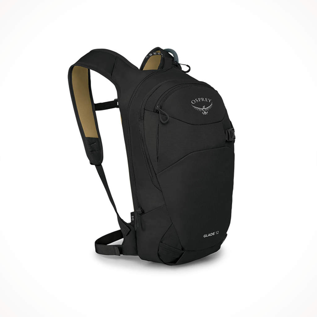 Product image: Osprey Glade 12 Black, shown in primary marketing view.