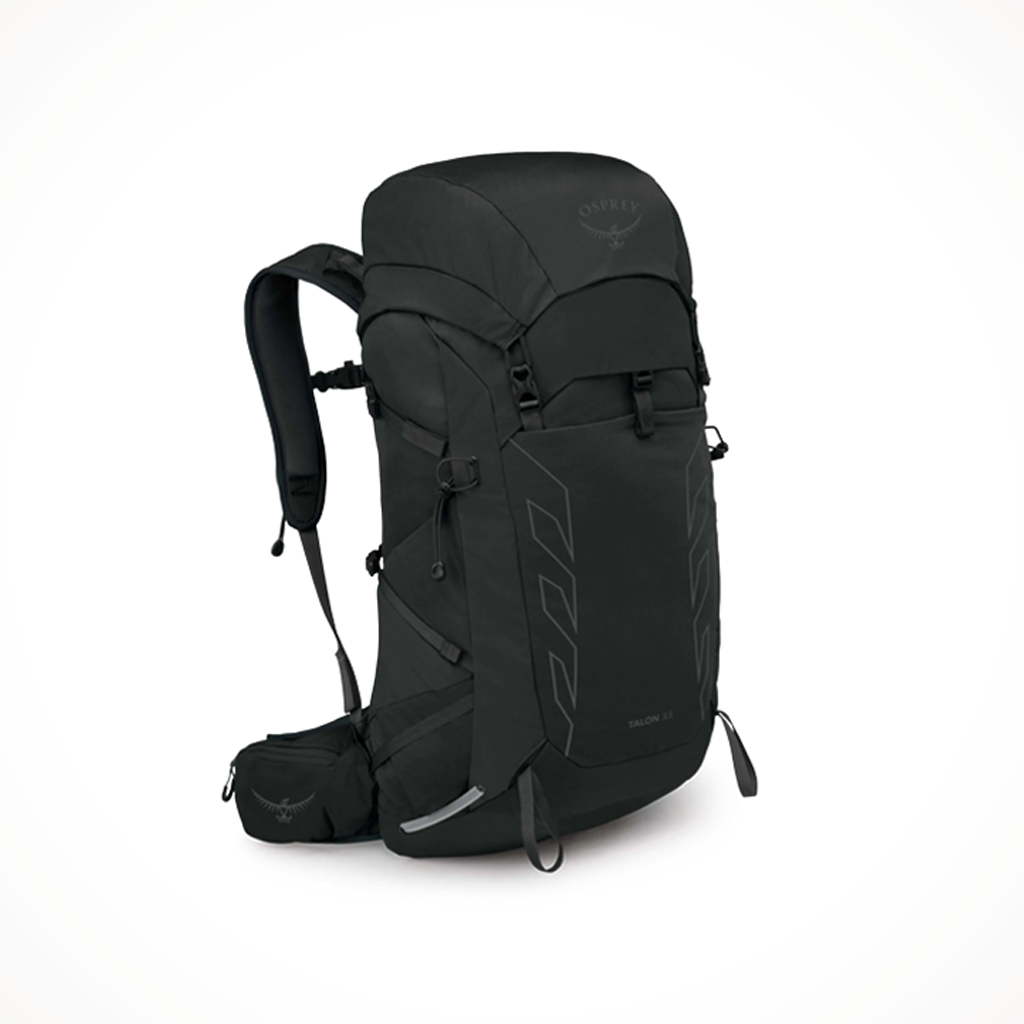 Product image: Osprey Talon 33 Black Coal Grey, shown in primary marketing view.