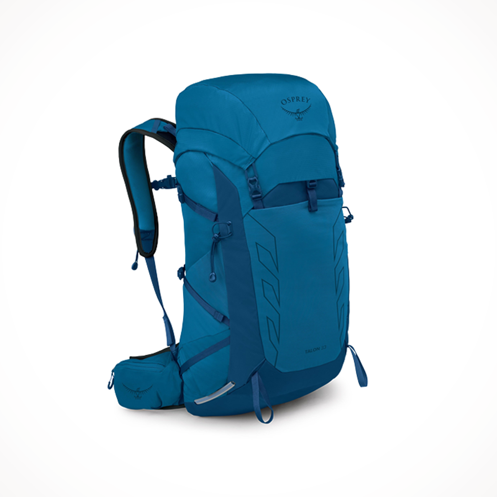 Product image: Osprey Talon 33 Scoria Blue Night Shade, shown in primary marketing view.