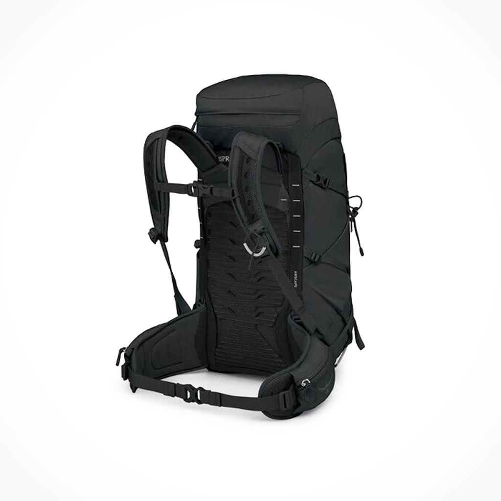 Product image: Osprey Tempest 33 Black Coal Grey straps.
