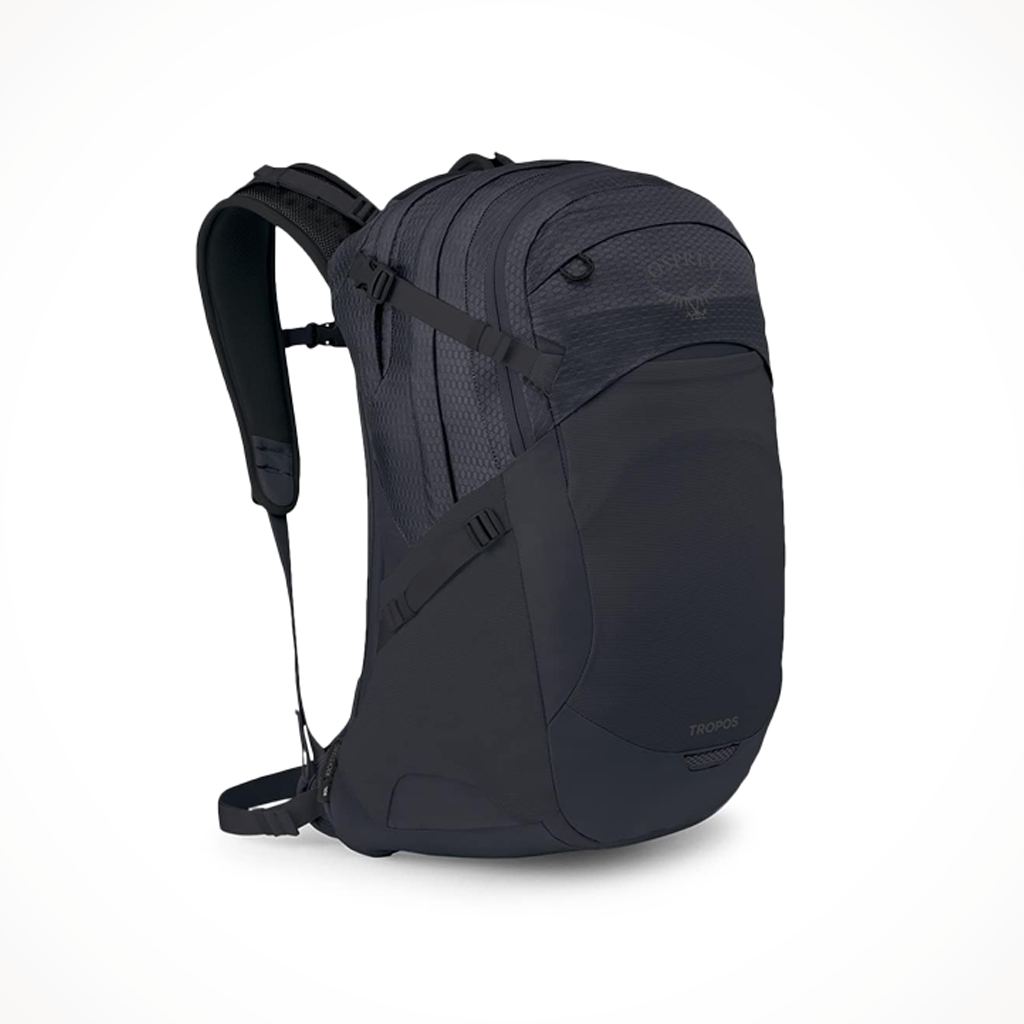 Product image: Osprey Tropos Black, shown in primary marketing view.