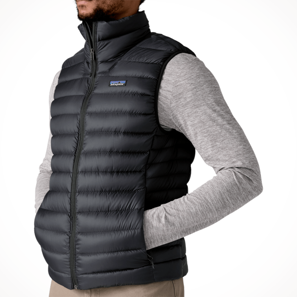 Down Sweater Vest — Men's