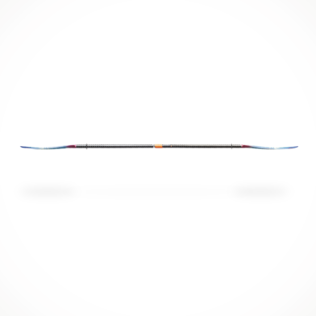 Product image: Paddling Aquabound Tango Fiberglass2 piece Northern Lights Full Profile.