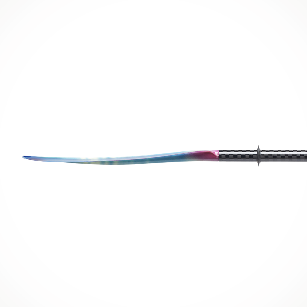 Paddling Aquabound Whiskey Fiberglass 2 piece Northern Lights Blade Profile