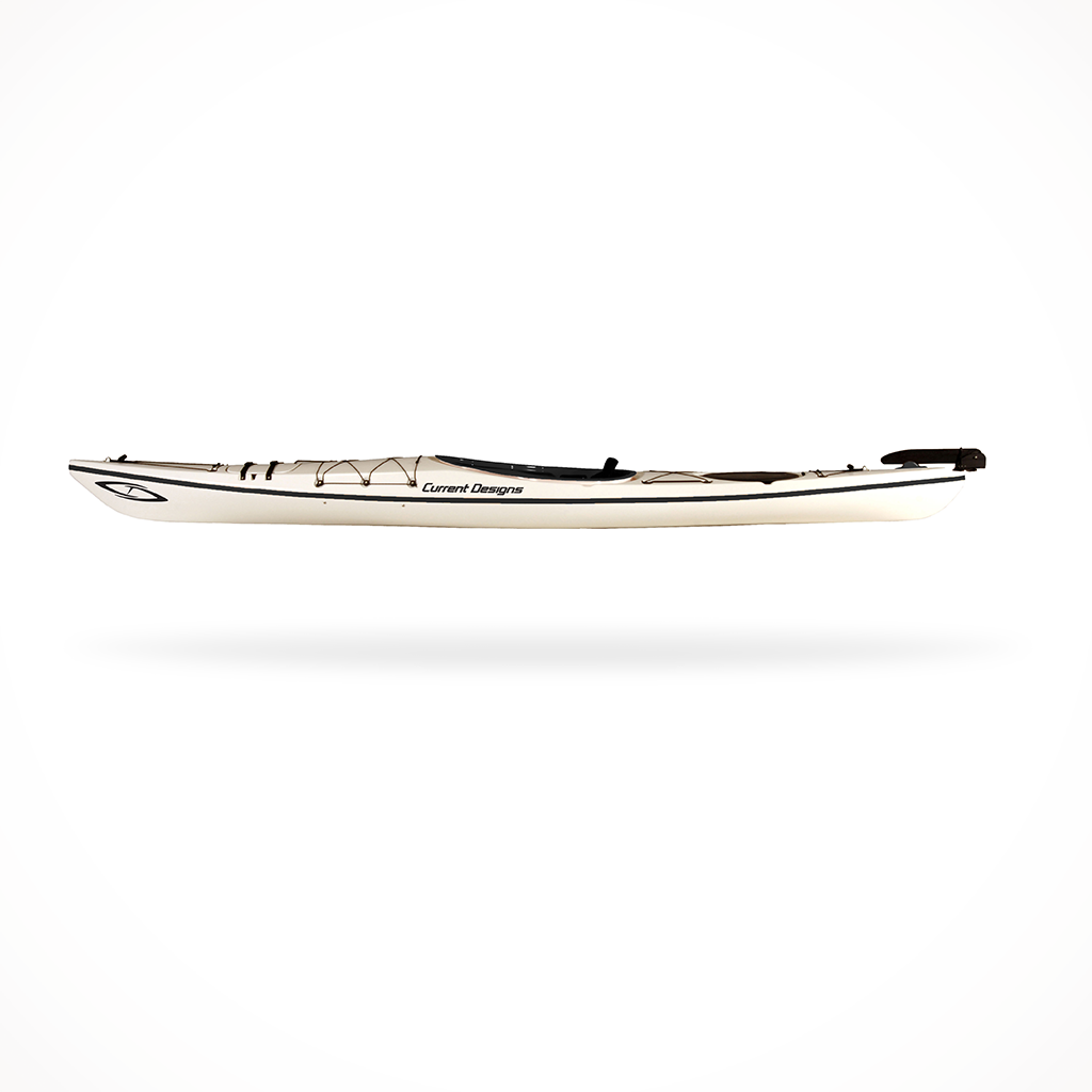 Paddling Kayaks Current Design Vision 140 with Skeg Side