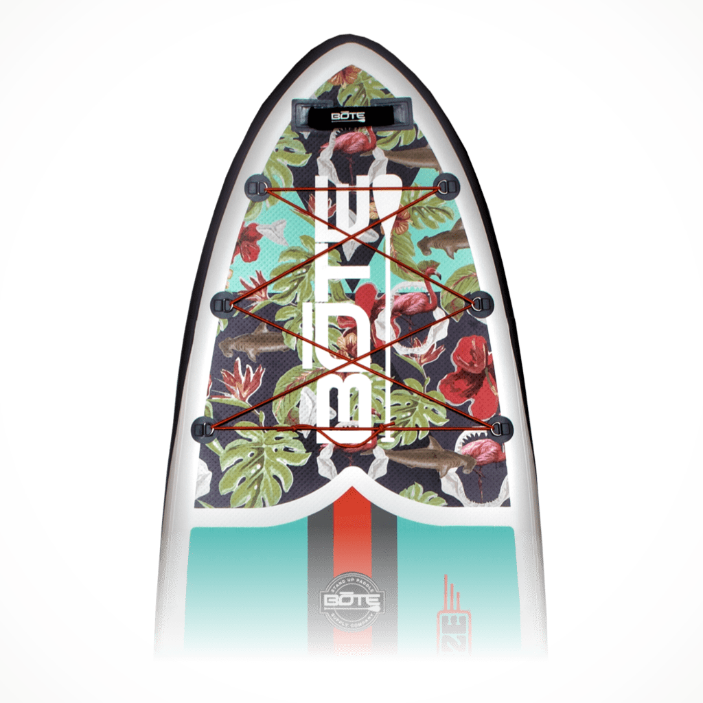 Product image: Paddling Paddleboards Bote Breeze Aero 108 Native Floral Jaws Bow.