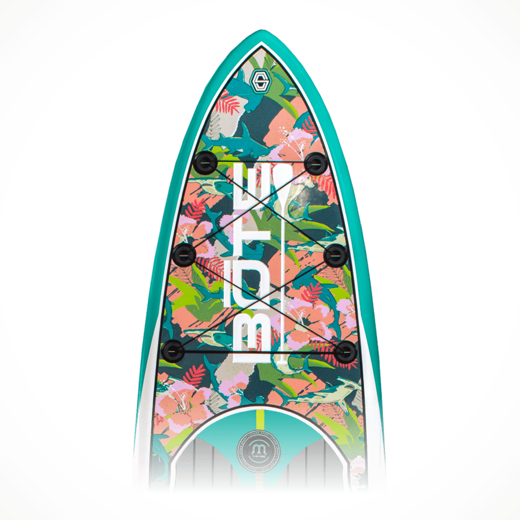 Paddling Paddleboards Bote Flood 120 Native Tropics Bow