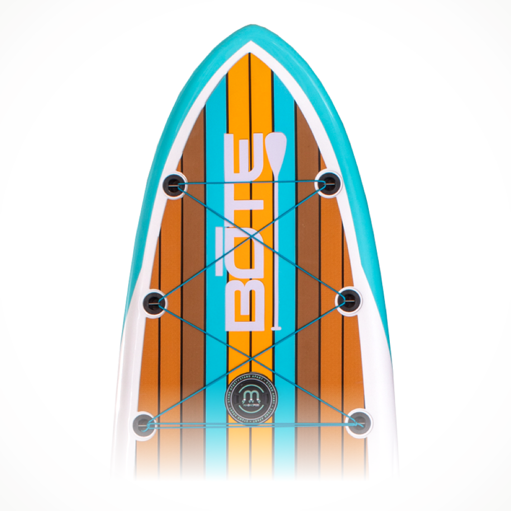 Product image: Paddling Paddleboards Bote Flood Gatorshell 106 Full Trax Ochre Bow.