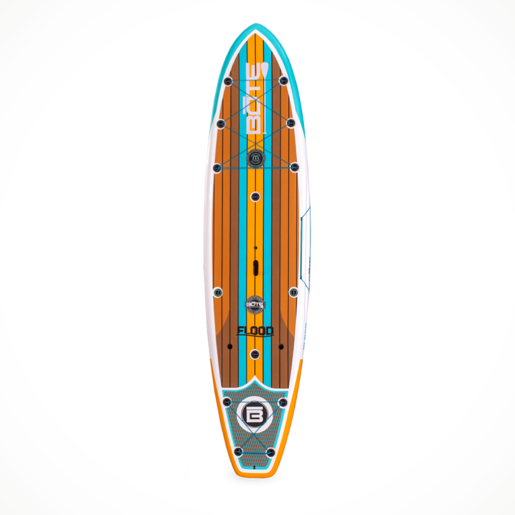Product image: Paddling Paddleboards Bote Flood Gatorshell 106 Full Trax Ochre Top Alt.