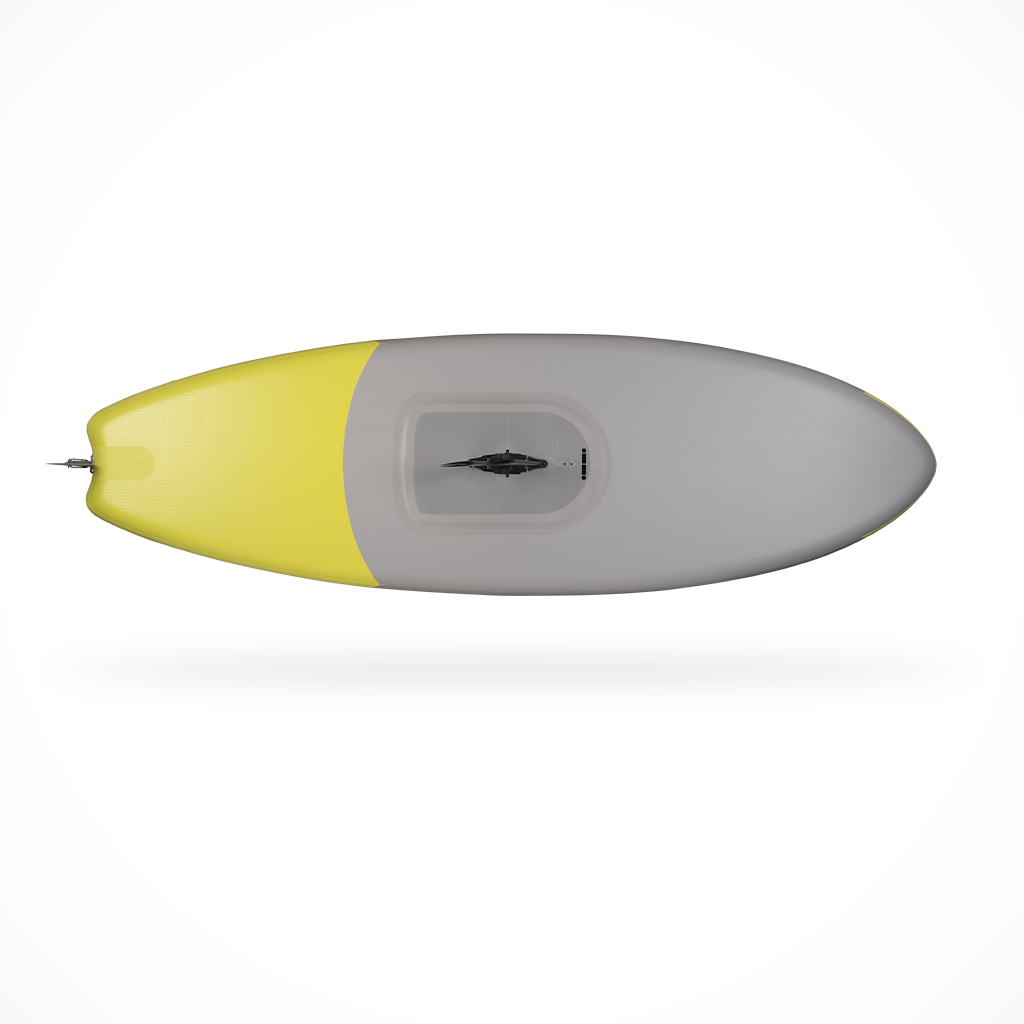 Product image: Paddling SU Ps Hobie Mirage i Eclipse, showing the bottom view.