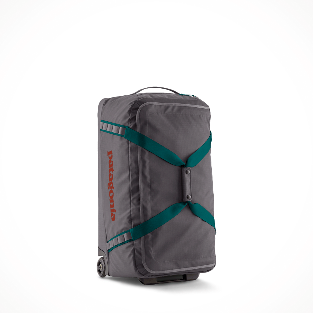 Product image: Patagonia Black Hole Wheeled Duffel Bag 70L Noble Grey, shown in primary marketing view.