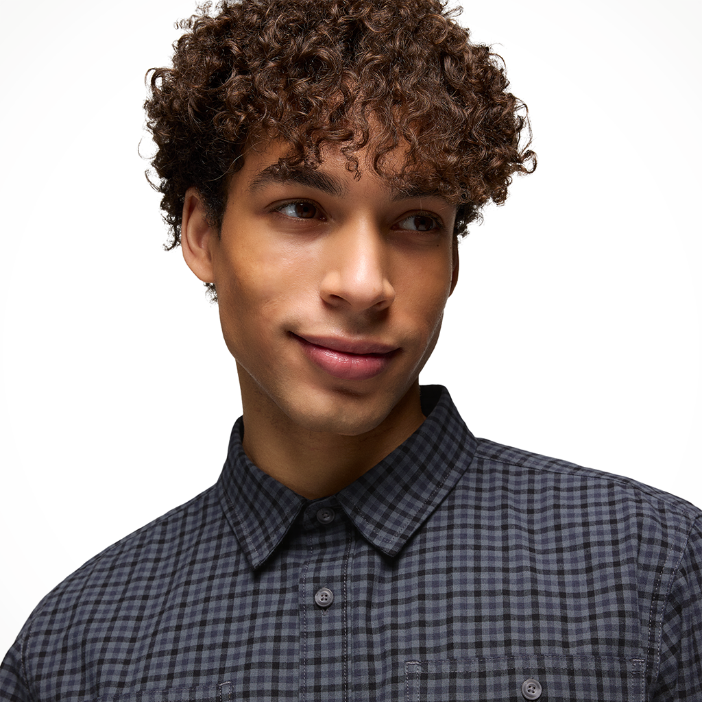 Product image: Prana D Olberg F Lannel Shirt thundercloud Mens 2026 A Lt1.
