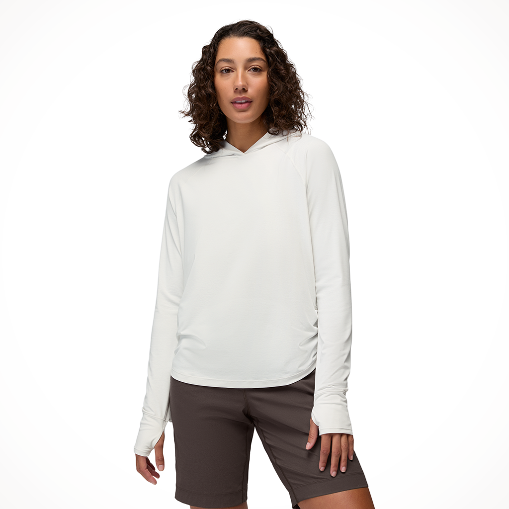 Product image: Prana Eileen Hoodie Soft WH Ite womens 2026 Alt1.
