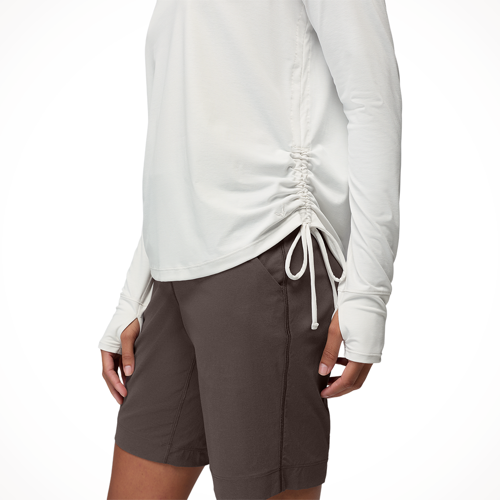 Product image: Prana Eileen Hoodie Soft WH Ite womens 2026 Alt2.
