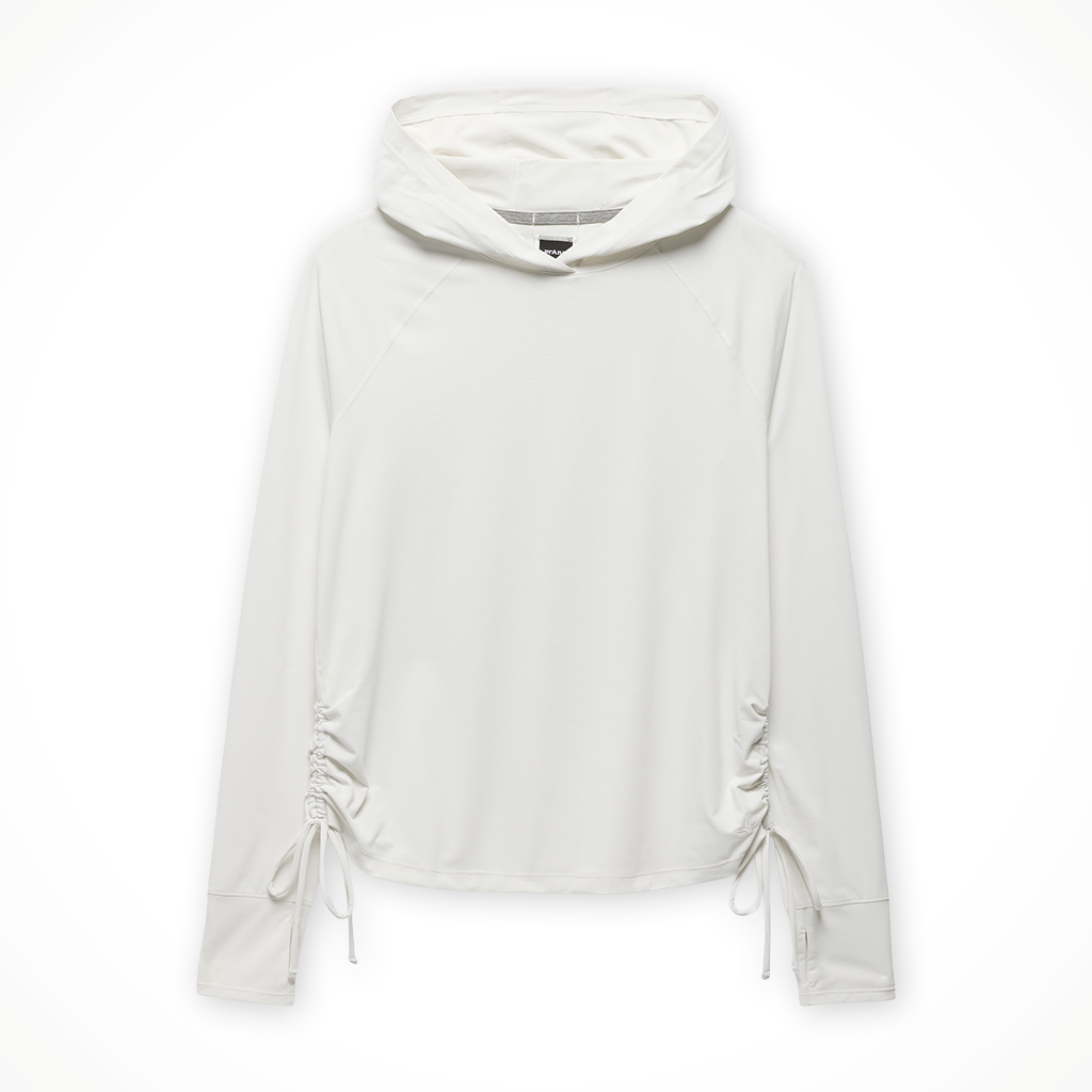 Product image: Prana Eileen Hoodie Soft WH Ite womens 2026, shown in primary marketing view.