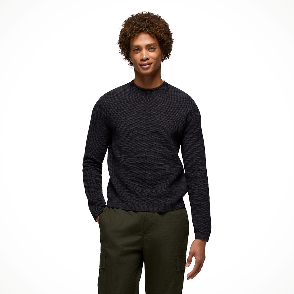 Product image: Prana Forest H Ill Sweater black H Eather mens 2026 alt1.