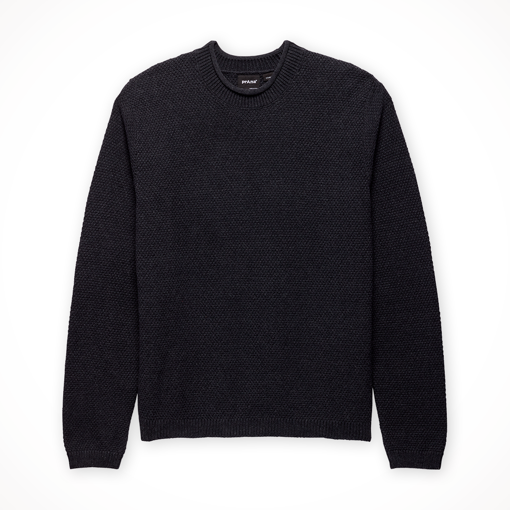 Product image: Prana Forest H Ill Sweater black H Eather mens 2026, shown in primary marketing view.