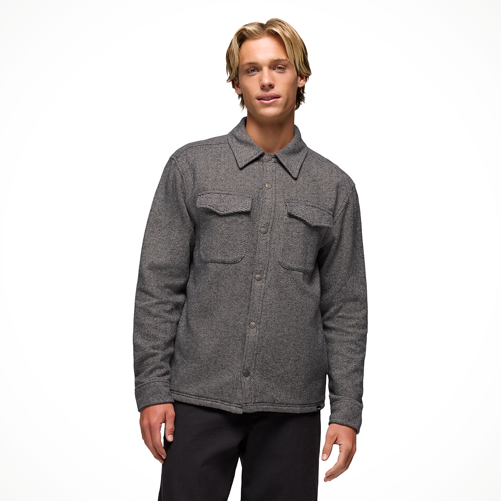 Product image: Prana Happy Camp F Lannel Shadow H Eather mens 2026 alt1.