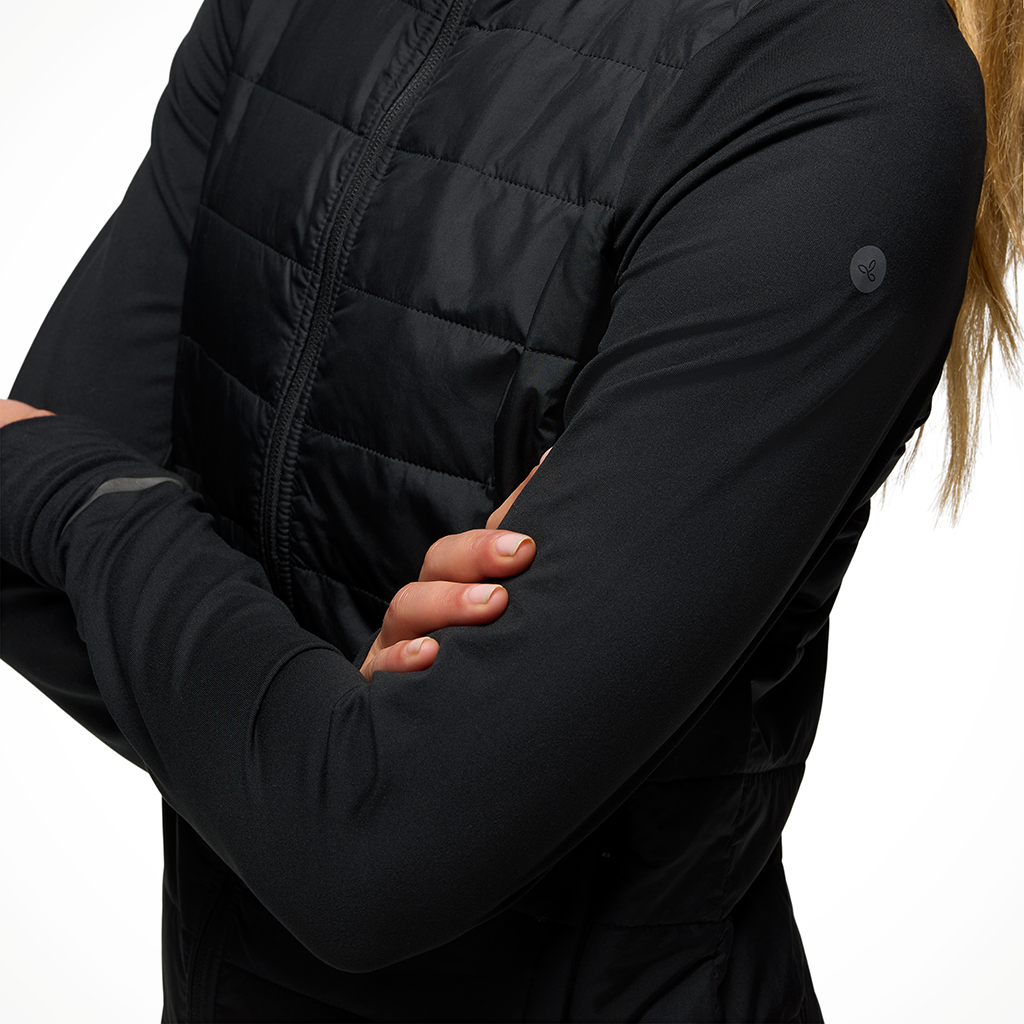 Product image: Prana Insulated Ice F Low Jacket black womens 2026 alt2.