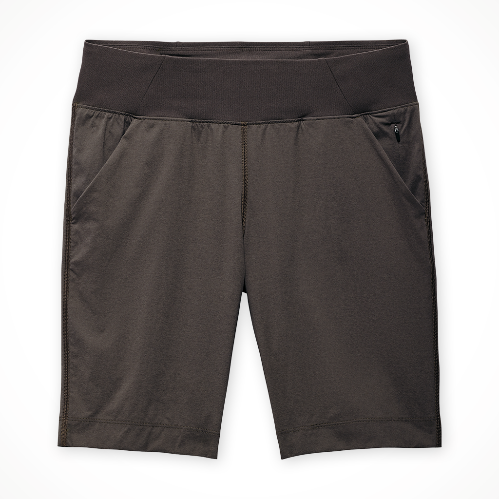 Product image: Prana Koen F Lat Front Short Basalt womens 2026, shown in primary marketing view.