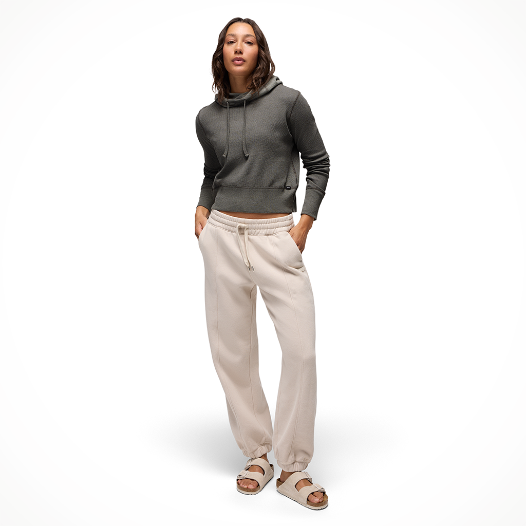 Product image: Prana Touchstone Hoodie Thyme H Eather womens 2025 alt2.