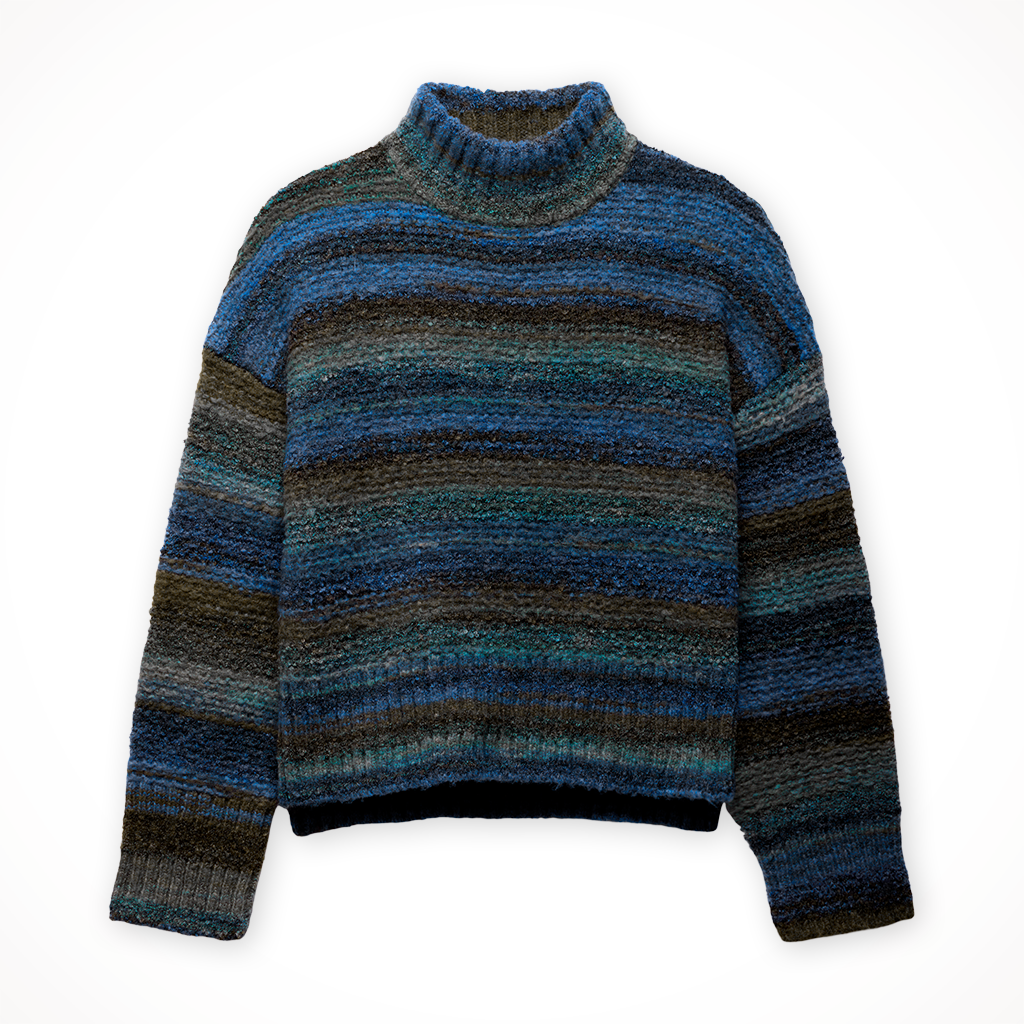 Product image: Prana Unbound Sweater Capulet Blue womens 2026, shown in primary marketing view.