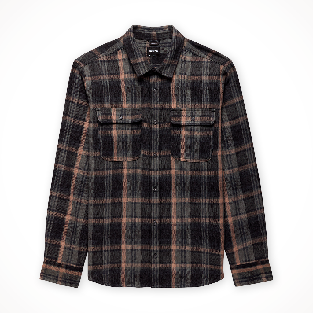 Product image: Prana Westbrook Flannel Thyme Mens 2025, shown in primary marketing view.