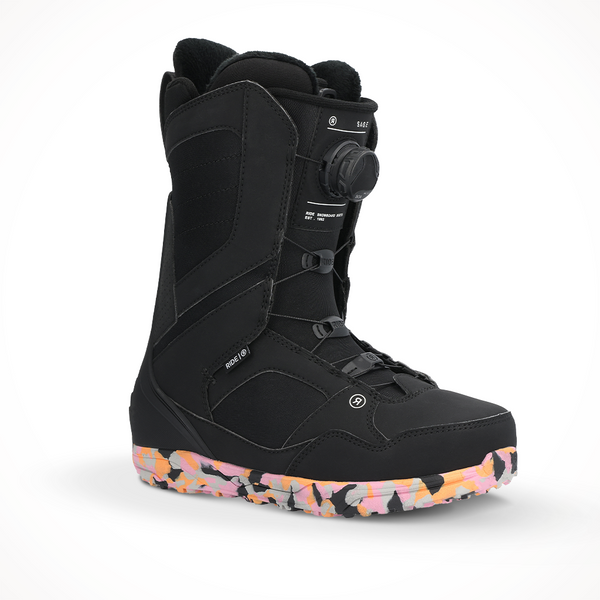 2025 Ride Sage Women's Snowboard Boots — Comfort & BOA® Coiler Fit