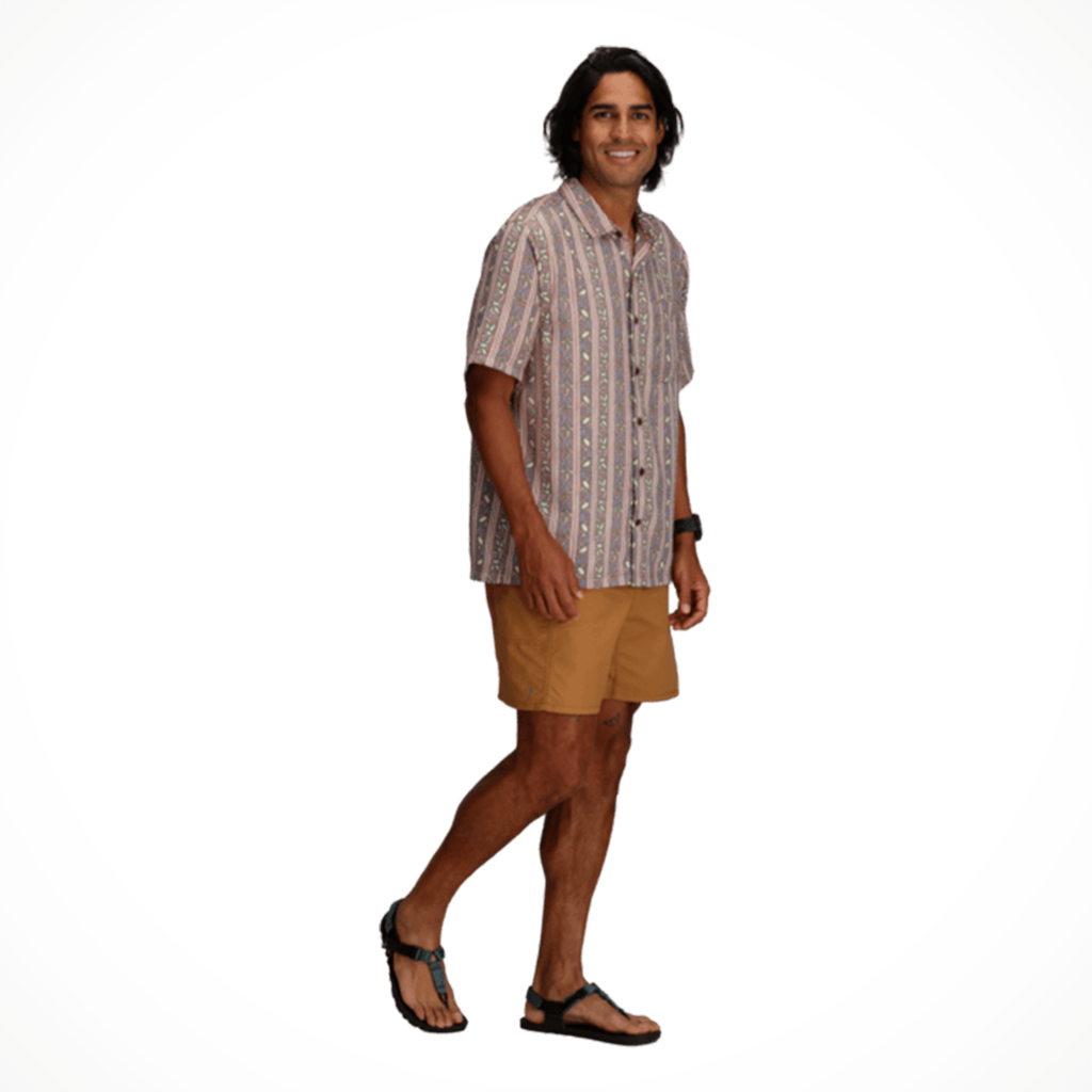 Product image: R Oyal Robins Camino Pucker ss Mahogany Botanist mens 2026 Alt1.