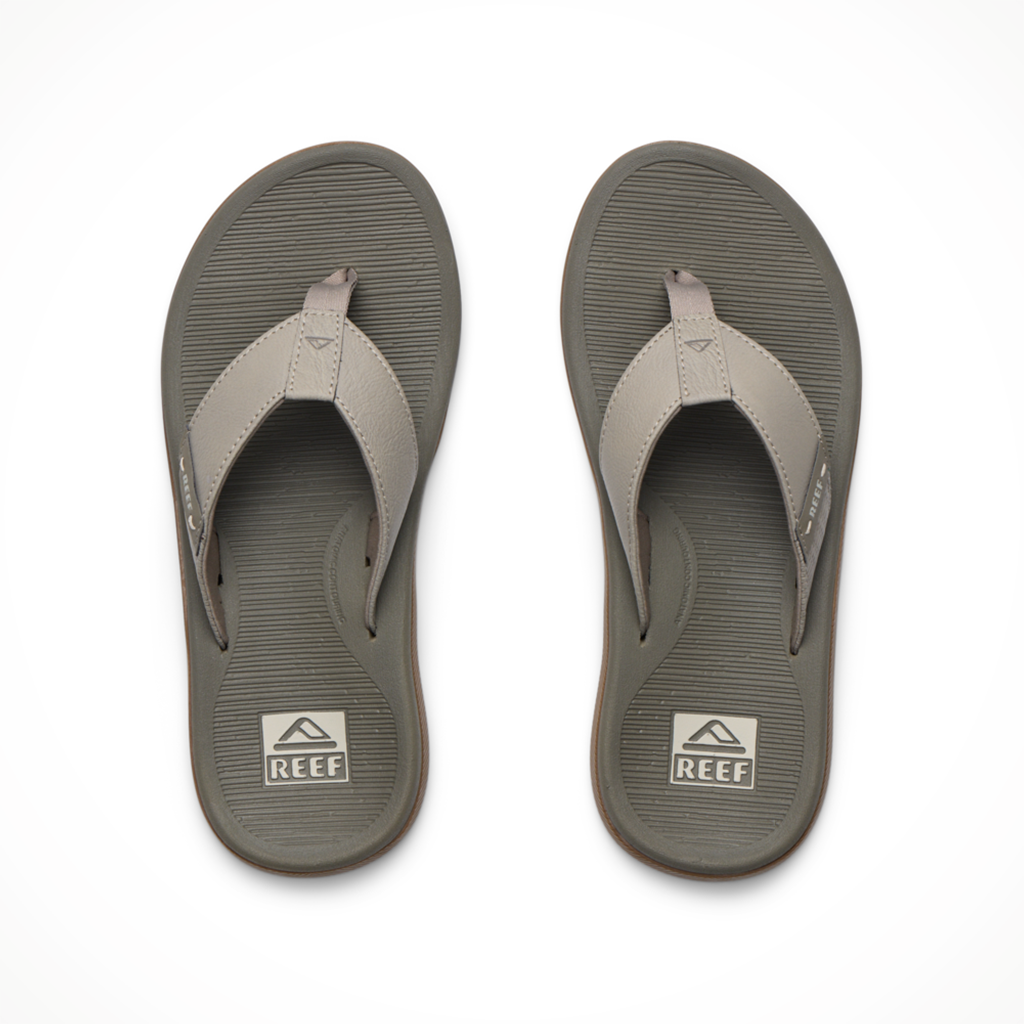 Product image: Reef Santa Ana Moonrock B Rown Mens 2026, shown from above.