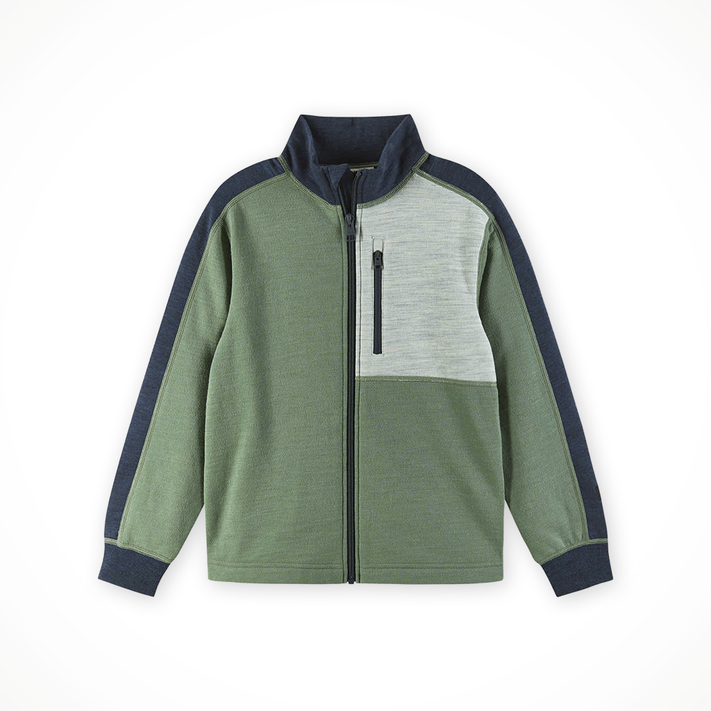 Product image: Reima Merin Green Clay Kids 2025, shown in primary marketing view.