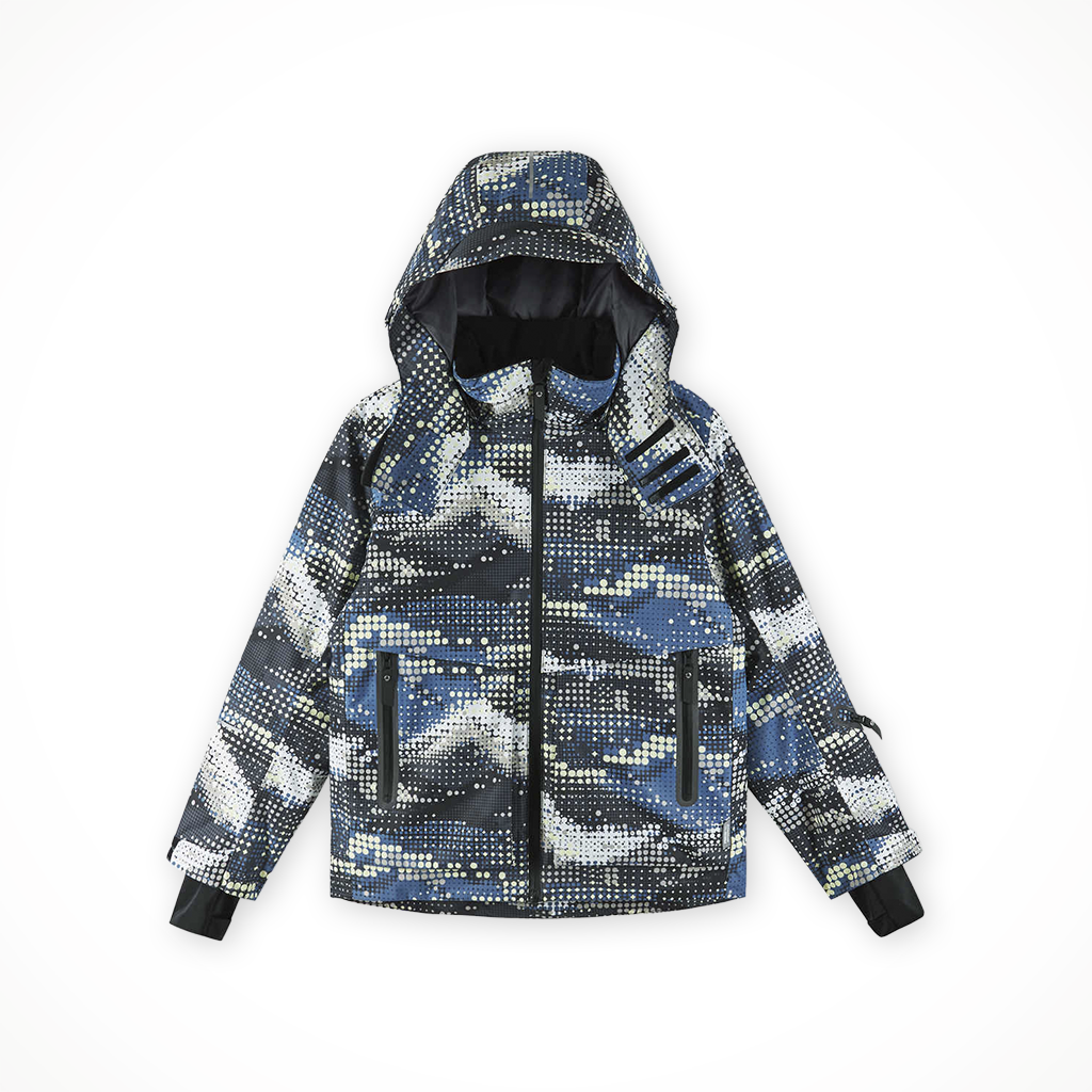 Product image: Reima Tirro Soft Black Kids 2025, shown in primary marketing view.