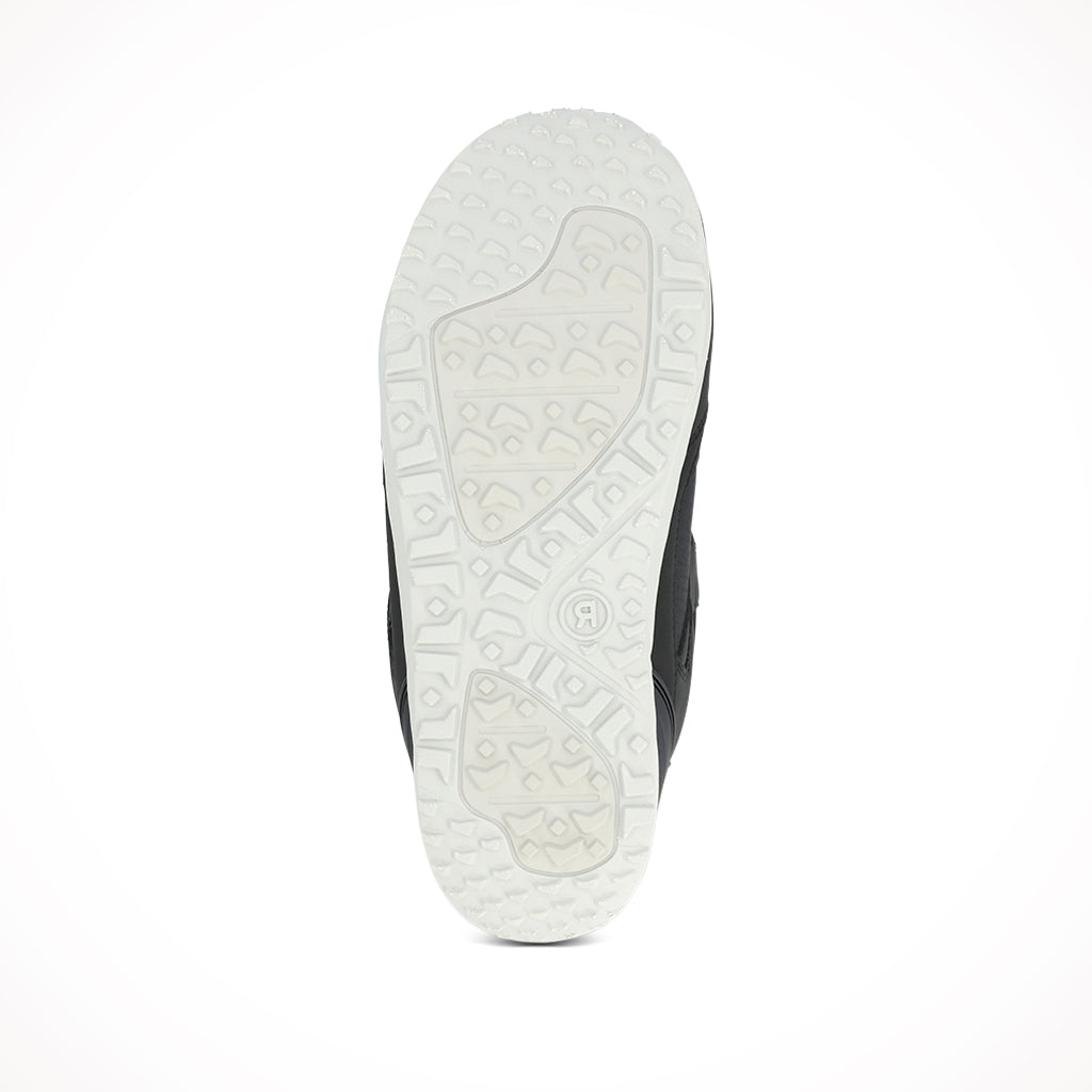 Product image: Ride Anthem Mens Black Snowboard Boots 2024, showing the outsole tread pattern.