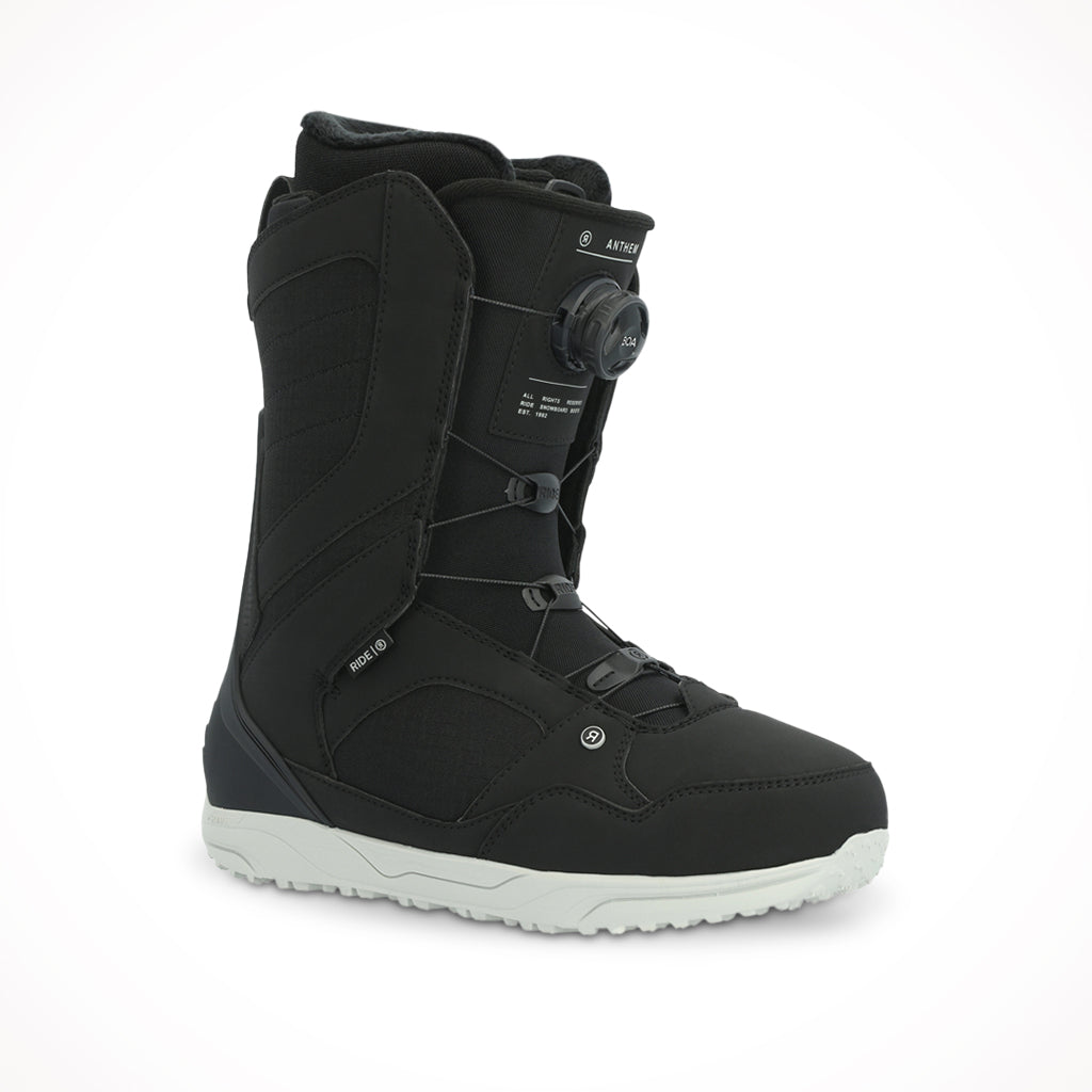 Product image: Ride Anthem Mens Black Snowboard Boots 2024.