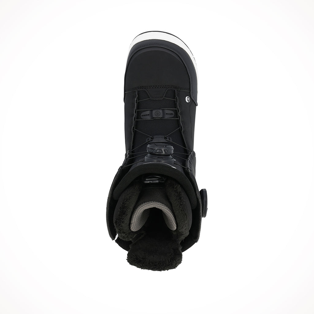 Ride Hera Womens Black Snowboard Boots 2024 Top.jpg